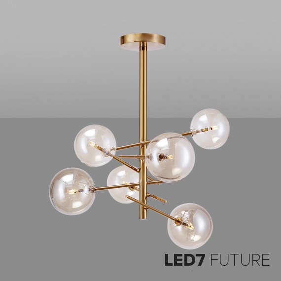 Loft Industry Modern - Bubbles Chandelier